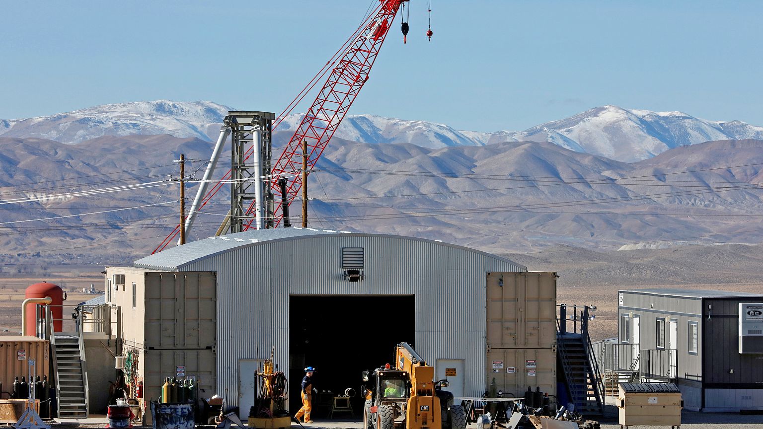 Nevada Copper's Pumpkin Hollow copper mine in Yerington, Nevada
