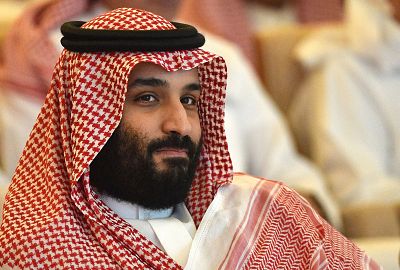 Saudi Crown Prince Mohammed bin Salman.
