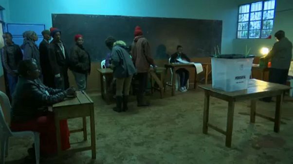 Protests over second Kenya vote Protests over second Kenya vote