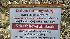 Tourists asked to help rebuild Hungarian castle five stones at a time