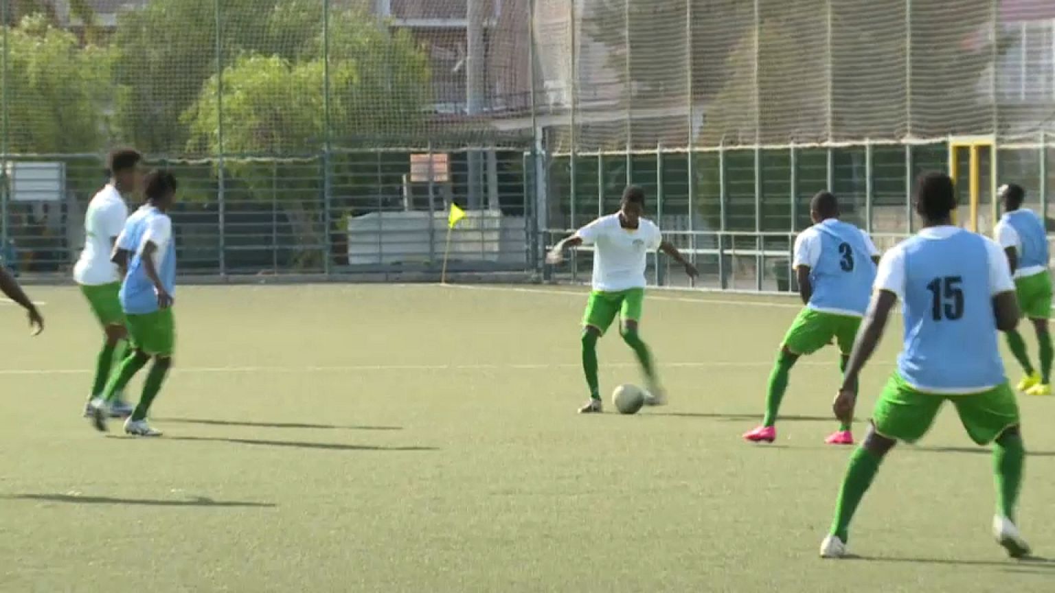 Une équipe de migrants intègre le championnat sicilen