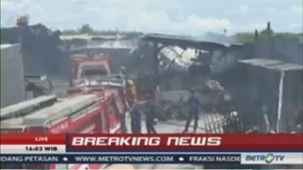 Explosion in Fabrik für Feuerwerk in Indonesien: Mindestens 39 Tote Explosion in Fabrik für Feuerwerk in Indonesien: Mindestens 39 Tote