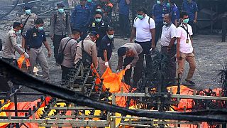 مقتل 47 شخصا إثر إنفجار مصنع للألعاب النارية في إندونيسيا