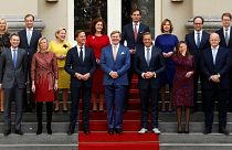 Beiktatták az új holland kormányt