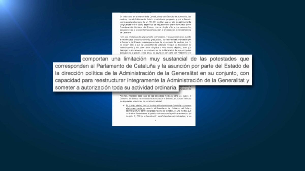 La carta de Puigdemont: "El 155 arrebata a Cataluña su autonomía política"