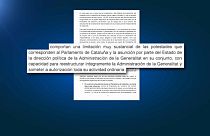 La carta de Puigdemont: "El 155 arrebata a Cataluña su autonomía política"