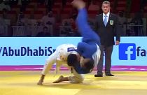 Abu Dhabi Judo Grand Slam'i heyecanlı maçlara sahne oldu