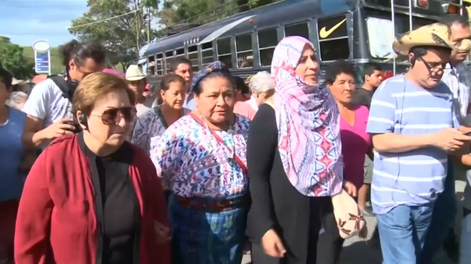 Mulheres vencedoras de Nobel protestam contra exploração mineira na Guatemala
