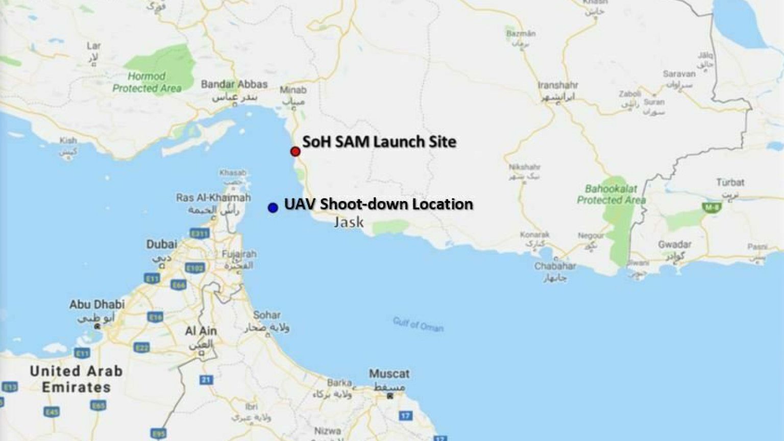 Image: Iran Drone Strike
