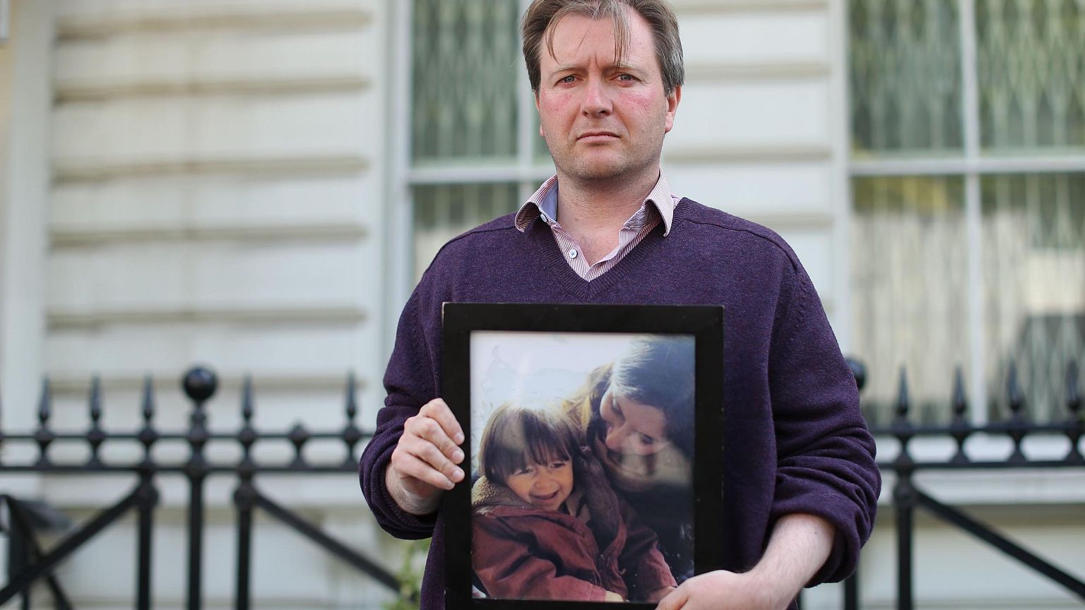 Image: Richard Ratcliffe, husband of British-Iranian woman Nazanin Zaghari-