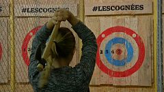 Sport: Axt statt Dartpfeil