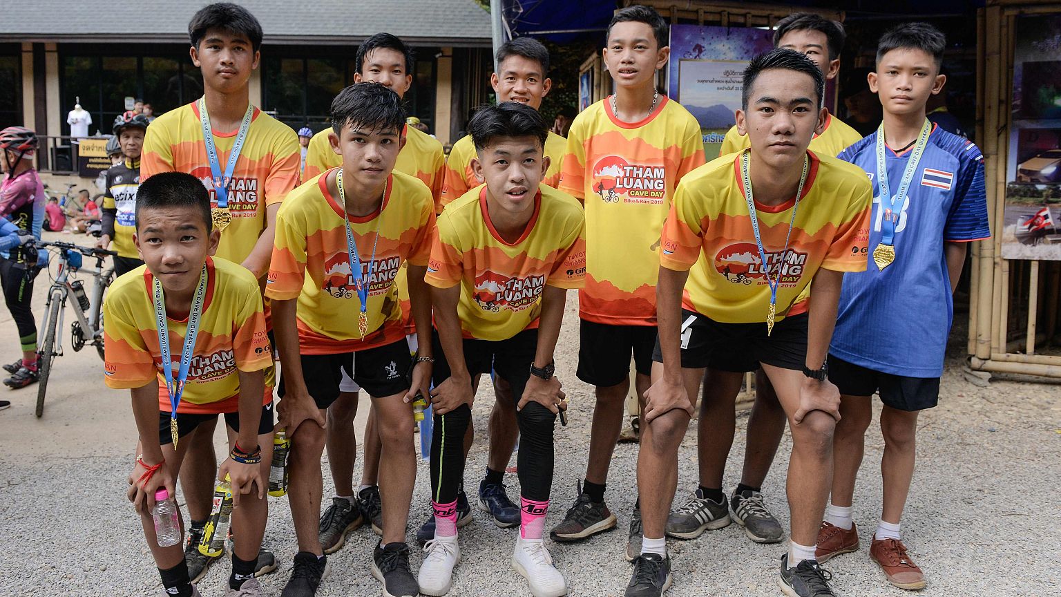 Image: THAILAND-ACCIDENT-CAVE-RESCUE-ANNIVERSARY