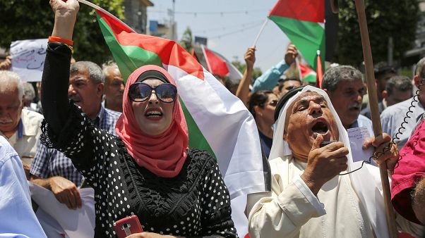 Image: PALESTINIAN-ISRAEL-US-DEMO Image: PALESTINIAN-ISRAEL-US-DEMO