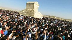 مسدود شدن جاده پاسارگاد و نگرانی از برگزاری روز کوروش در ایران