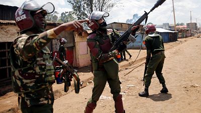 Violence erupts in Nairobi over re-run Kenyan presidential poll