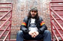Image: Erik Brunetti, Los Angeles artist and streetwear designer of the clo