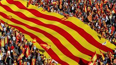 Pro-unity rally fills Barcelona streets