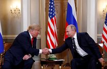 Image: Trump meets with Putin in Helsinki, Finland
