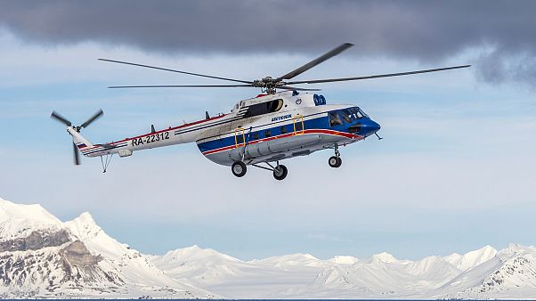 Spitzbergen: Hubschrauber in 209 Metern Tiefe geortet Spitzbergen: Hubschrauber in 209 Metern Tiefe geortet