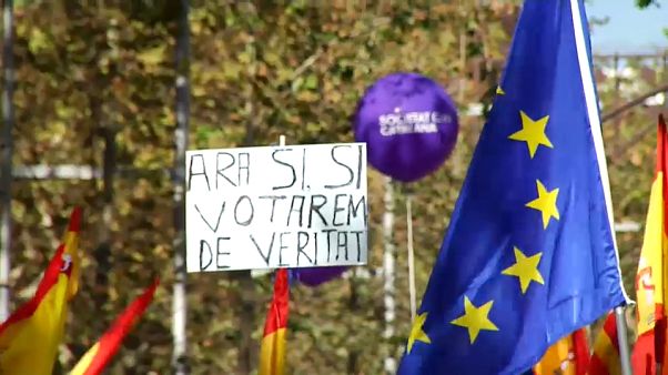 Catalogna: un corteo alla vigilia di una settimana intensa Catalogna: un corteo alla vigilia di una settimana intensa