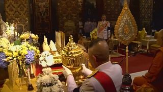 Hayatını kaybeden Tayland kralı için tören düzenlendi