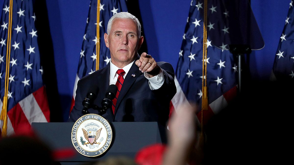 Image: Mike Pence Launches "Latinos For Trump" Coalition In Miami