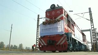 Freight train begins new China to Europe route