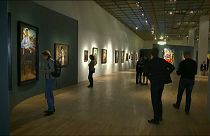 Bolşevik Devrimi sanatçıları sergisi kapılarını açtı