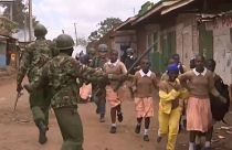 گرفتاری گروهی از دانش‌آموزان کنیایی در درگیری بین پلیس و مخالفان
