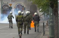 Greece: student protest turns violent