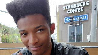 Image: Daniel Desmond Amofah, also known as Etika, in Culver City on June 9