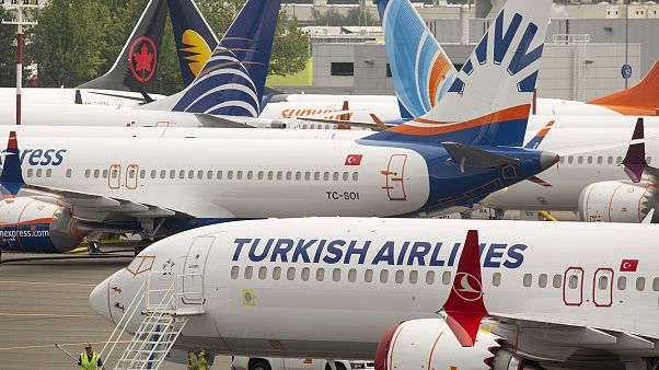 Image: Boeing 737 Max Planes Sit Parked At Boeing Field In Seattle, Washing Image: Boeing 737 Max Planes Sit Parked At Boeing Field In Seattle, Washing