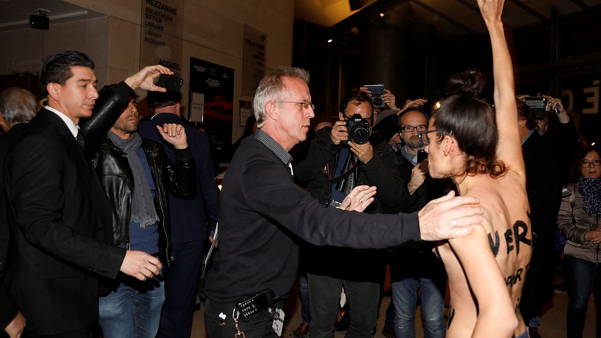 Roman Polanski conspué par les Femen
