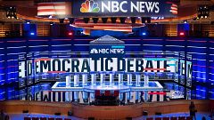 Image: Democratic primary debate