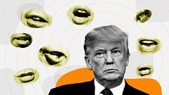 Live-tracking mentions of President Trump during the Democratic debate