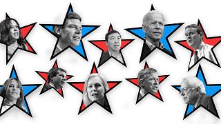 Image: Democratic debate night two
