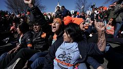 Image: Immigration activists protest in Washington