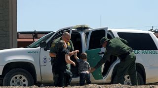Migrants turn themselves into U.S. Border Patrol agents to claim asylum aft