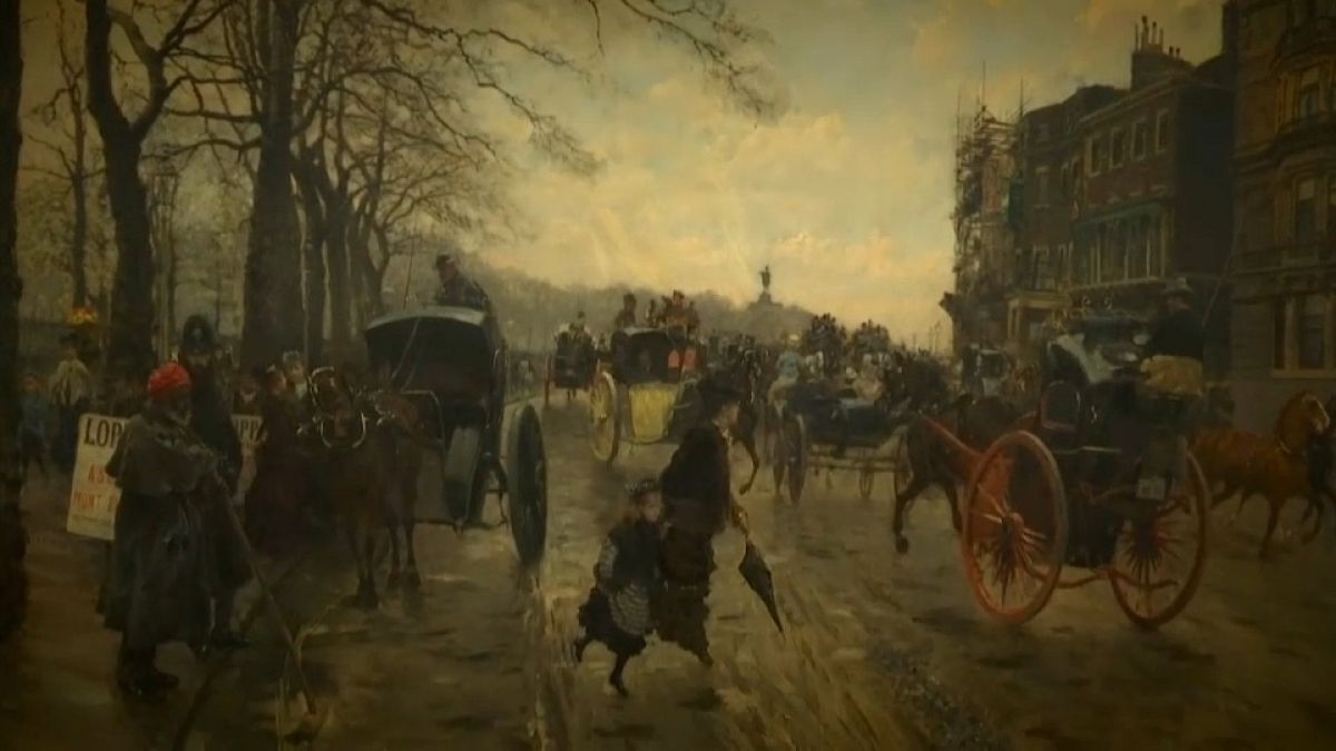 نمایشگاه نقاشان جنگزده فرانسوی در لندن