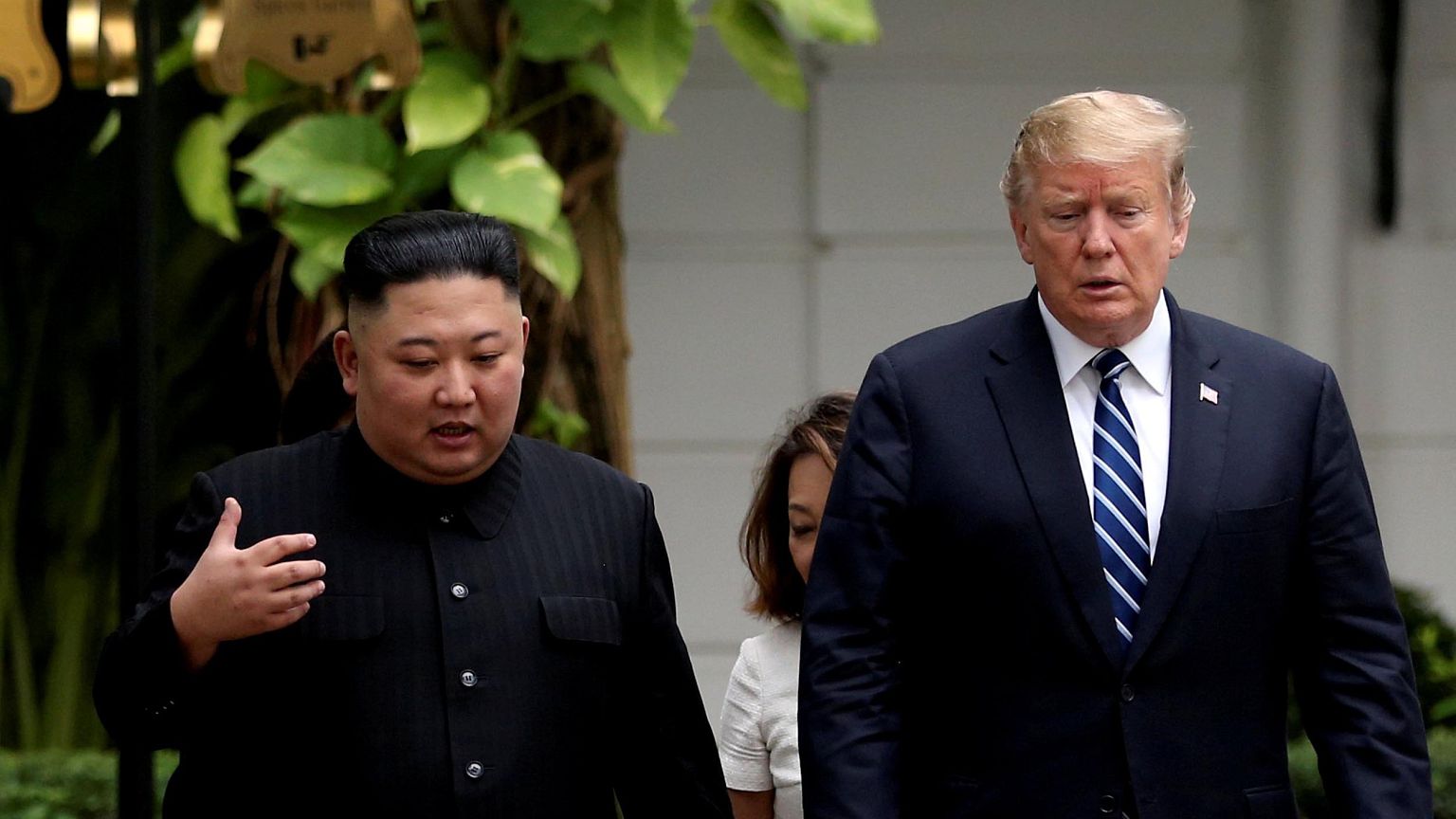Image: FILE PHOTO: North Korea's leader Kim Jong Un and U.S. President Dona