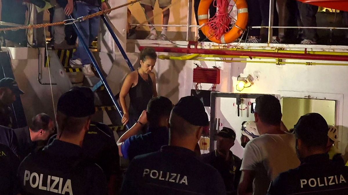 Image: ITALY-GERMANY-EUROPE-MIGRANTS-RESCUE-SHIP