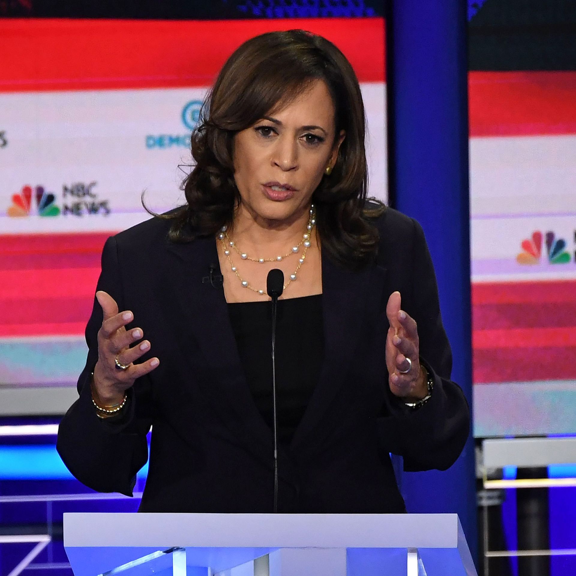 Rivals defend Kamala Harris against online attacks they compare to ...