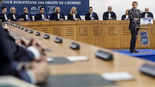 E. Macron rassure la CEDH sur sa loi antiterroriste