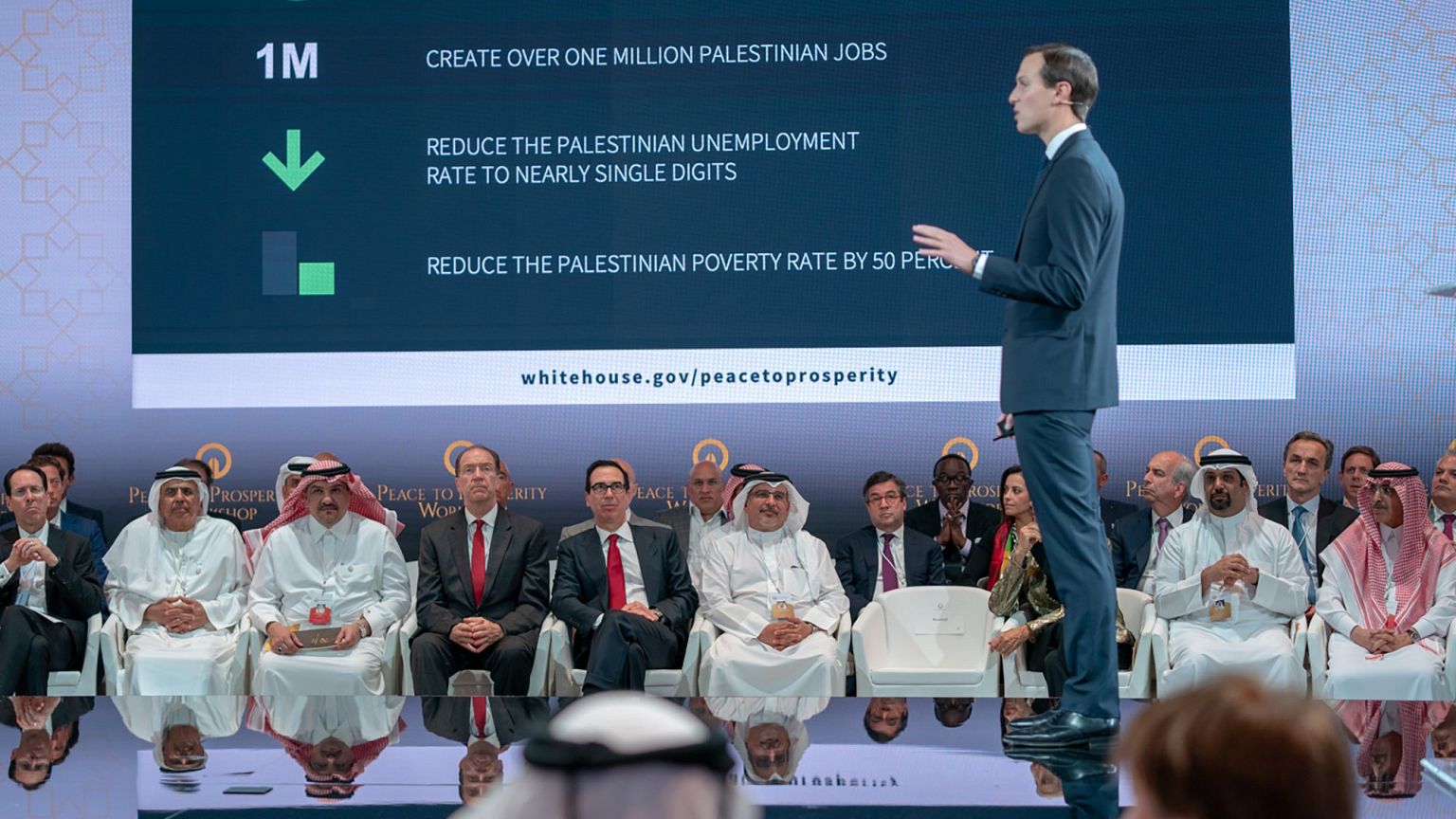 Image: BAHRAIN-US-PALESTINIAN-ISRAEL-CONFLICT-DIPLOMACY-ECONOMY