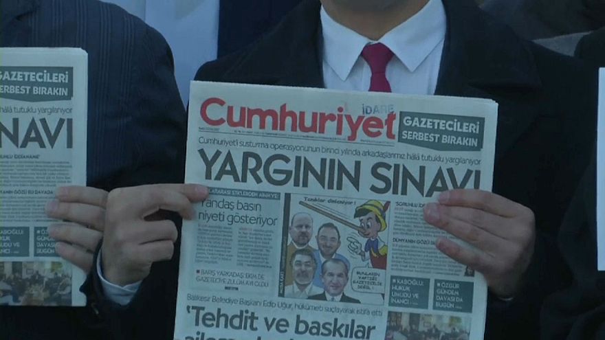 Cumhuriyet gazetesi davasında yine tahliye çıkmadı Cumhuriyet gazetesi davasında yine tahliye çıkmadı