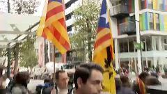 Deposed Catalan leader makes his case in Brussels