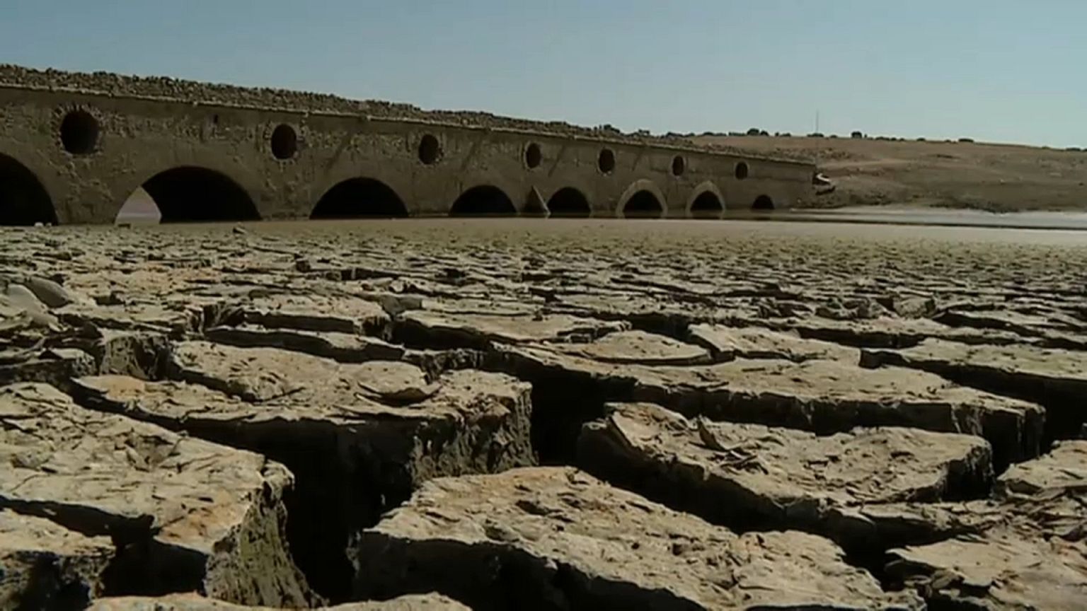 Seca severa ou extrema no sul da Europa