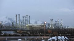 Image: The heavy water nuclear facility near Arak, 250 kilometers southwest