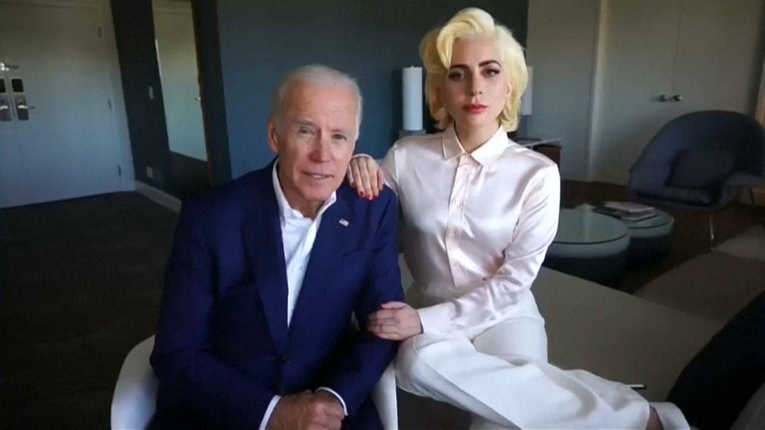 Lady Gaga και Τζο Μπάιντεν μαζί στον αγώνα κατά της βίας στις γυναίκες