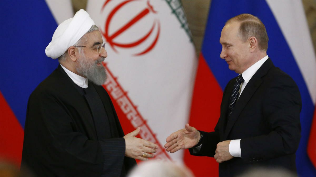 اجلاس سه جانبه در تهران؛ پوتین، روحانی و علی‌اف